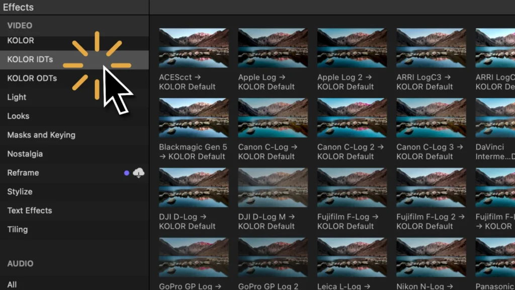 Uninstall KOLOR Plugins for Final Cut Pro