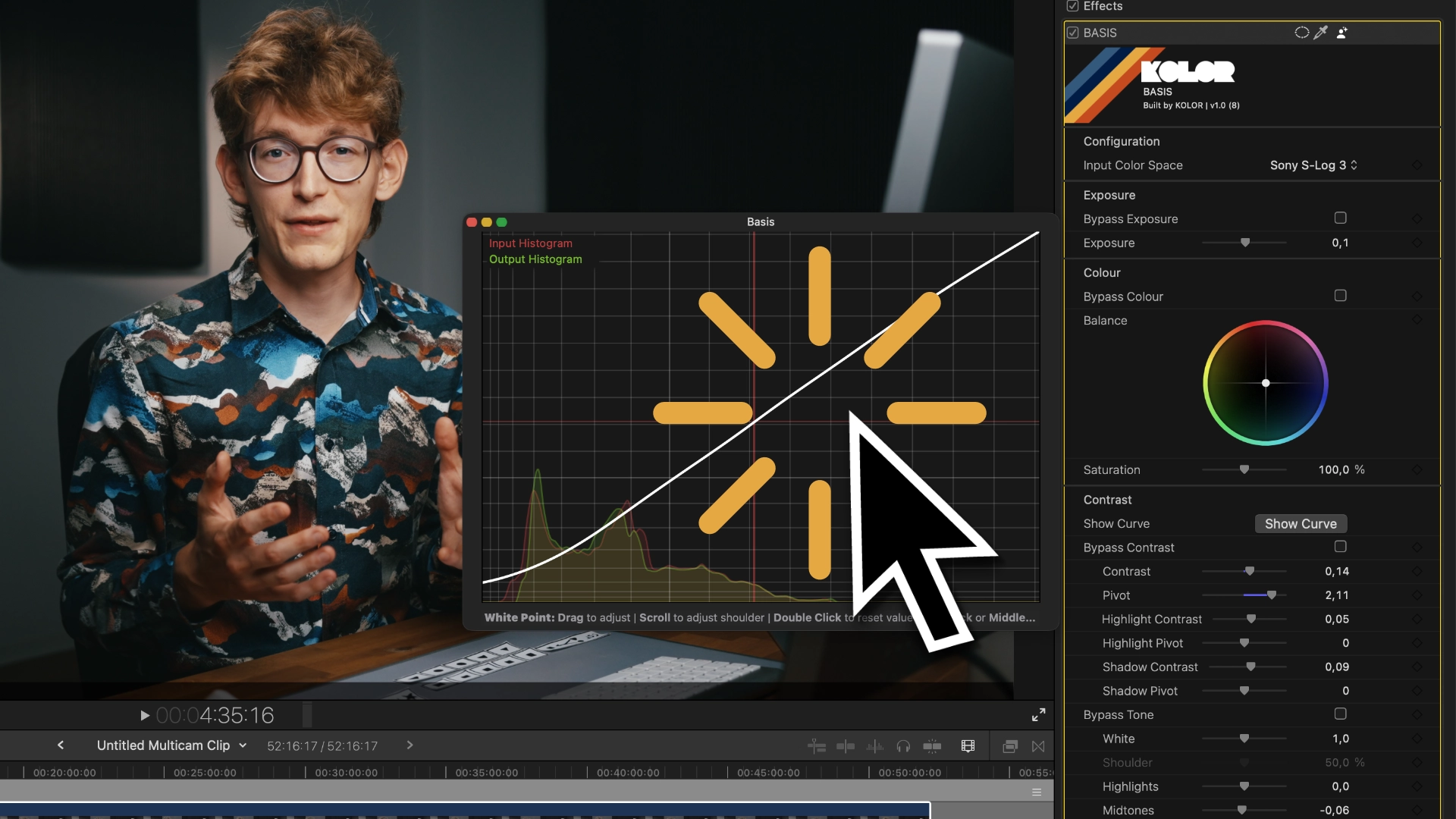 BASIS Gestures explained
